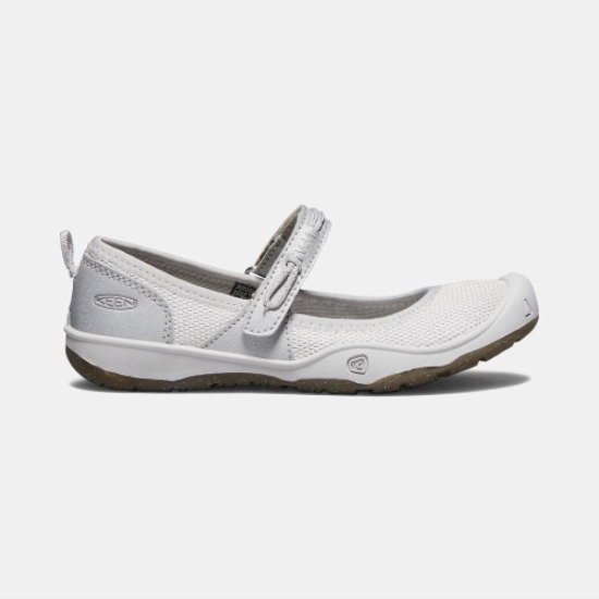 Kids' Keen Moxie Mary Jane Shoes Silver | KEH-325948