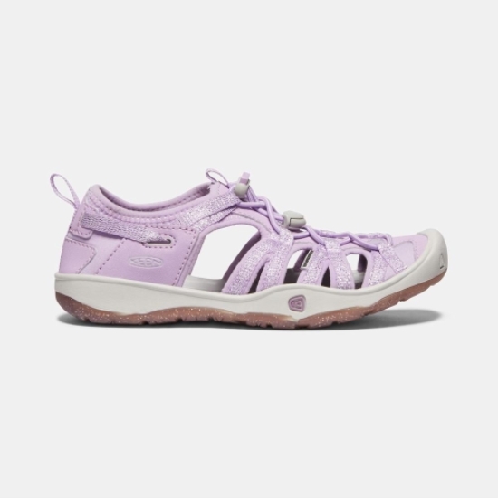 Kids' Keen Moxie Sandals Lavender | IUT-048391