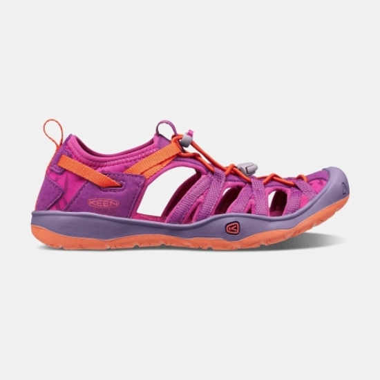 Kids' Keen Moxie Sandals Purple | IBM-526481