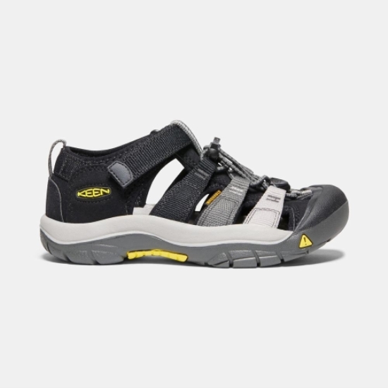 Kids' Keen Newport H2 Sandals Black | HGE-054823