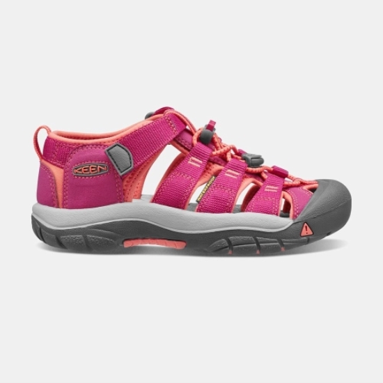 Kids' Keen Newport H2 Sandals Purple Coral | UVX-761429