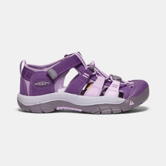 Kids' Keen Newport H2 Sandals Purple | NSD-950318