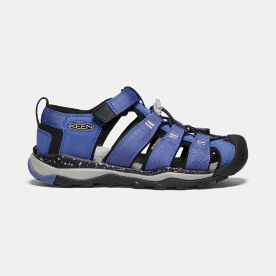 Kids' Keen Newport Neo H2 Hiking Sandals Blue Black | MBT-420175