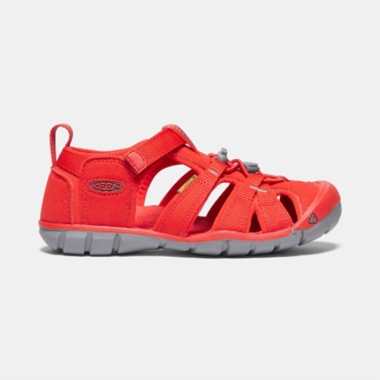 Kids' Keen Seacamp II Cnx Sandals Red | NJU-839617