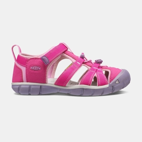 Kids' Keen Seacamp II Cnx Sandals Rose | ZLF-571683