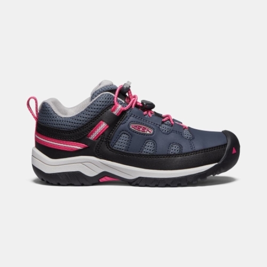 Kids' Keen Targhee Hiking Shoes Navy Black | NAQ-375148