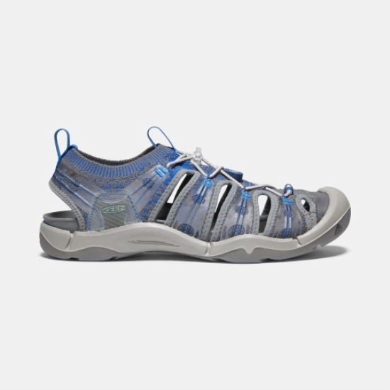 Men's Keen Evofit One Sandals Grey Blue | SCR-793601