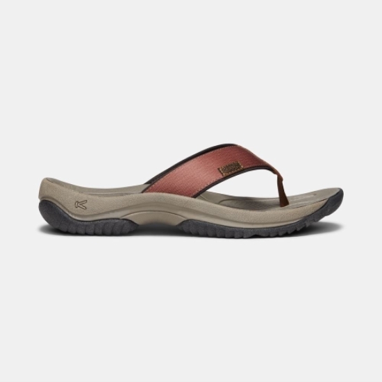 Men's Keen Kona Flip II Flip-Flops Brown | SJB-923160