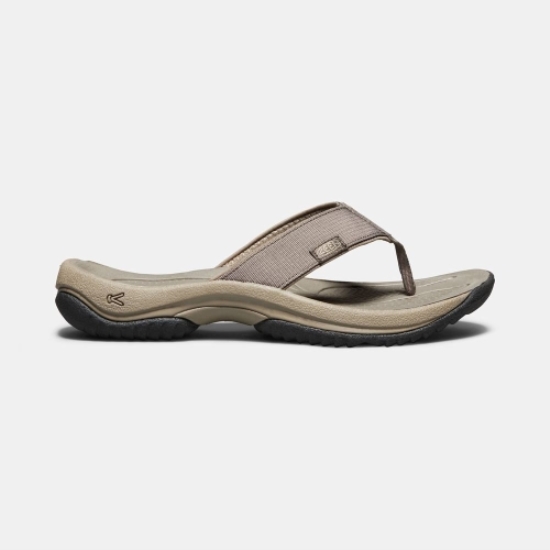 Men's Keen Kona Flip II Flip-Flops Khaki | PXK-218604