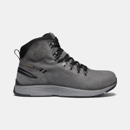 Men's Keen Manchester 6 Waterproof Aluminum Toe Work Boots Grey | OXK-615389