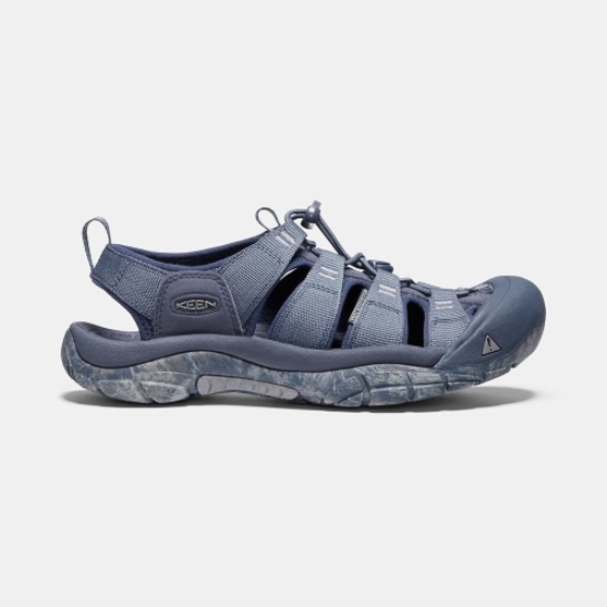 Men's Keen Newport H2 Hiking Sandals Blue | CKE-806174