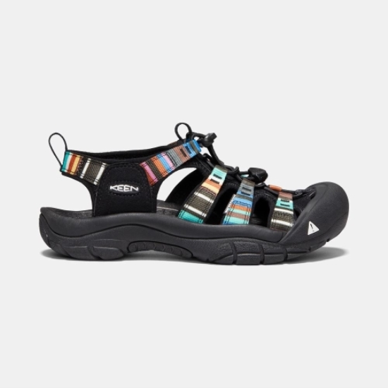 Men's Keen Newport H2 Hiking Sandals Multicolor Black | SQP-541862