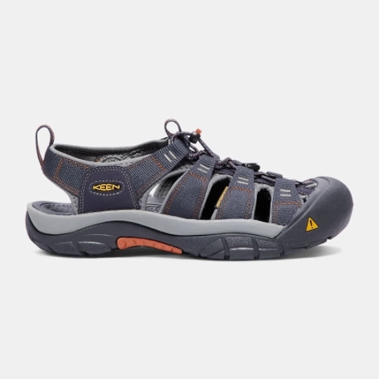 Men's Keen Newport H2 Hiking Sandals Navy | PUT-704982