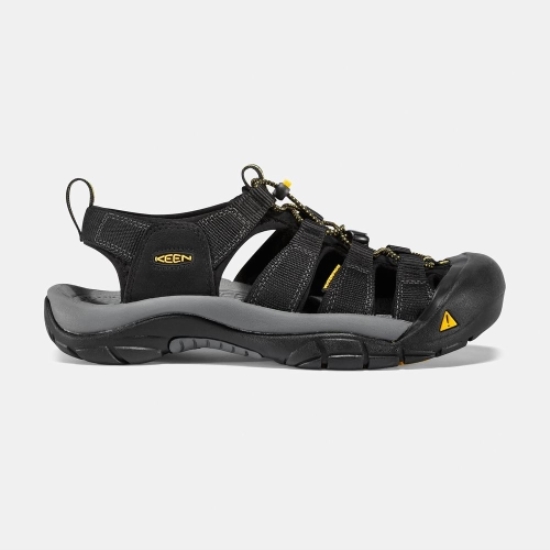 Men's Keen Newport H2 Water Shoes Black | NMH-142078