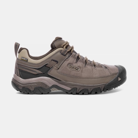 Men's Keen Targhee Exp Waterproof Hiking Shoes Khaki | ACB-615973