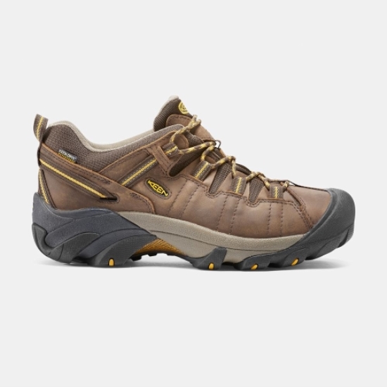 Men's Keen Targhee II Waterproof Hiking Shoes Brown | GTD-604312