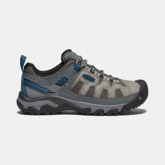 Men's Keen Targhee Vent Hiking Shoes Light Green Blue | QKN-716295