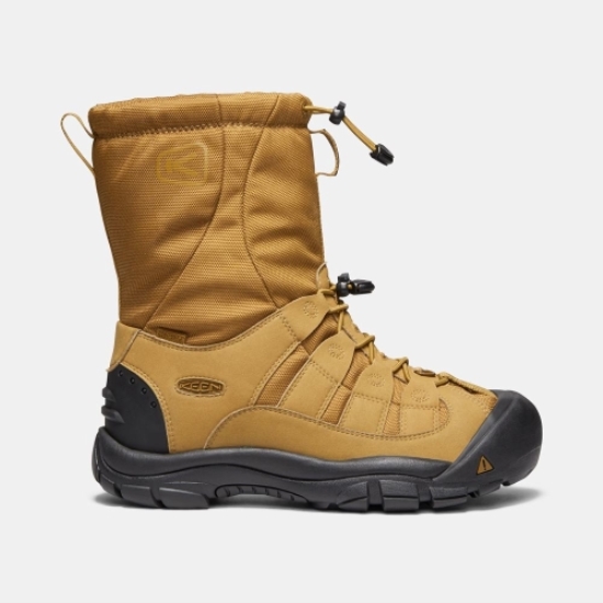 Men's Keen Winterport II Winter Boots Gold Black | QGV-162839