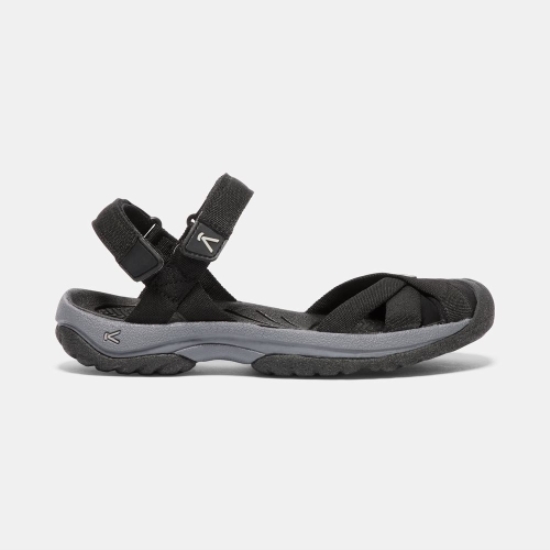 Women's Keen Bali Strap Sandals Black | UHO-250684