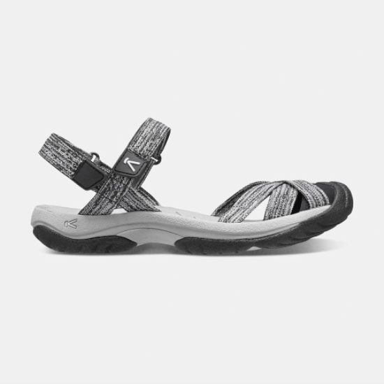 Women's Keen Bali Strap Sandals Grey Black | FTD-251490