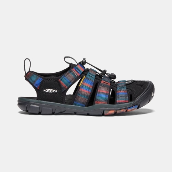 Women's Keen Clearwater Cnx Hiking Sandals Black Multicolor | KQR-946872