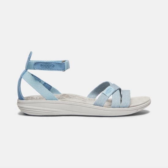 Women's Keen Damaya Ankle Strap Sandals Blue | AXH-865271