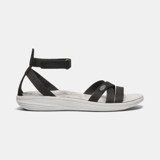 Women's Keen Damaya Ankle Strap Sandals Black | XBU-978524