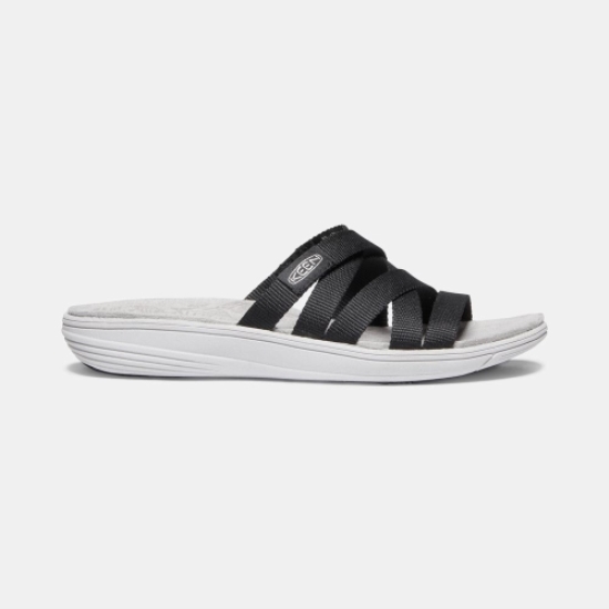 Women's Keen Damaya Slides Black | LBA-567910