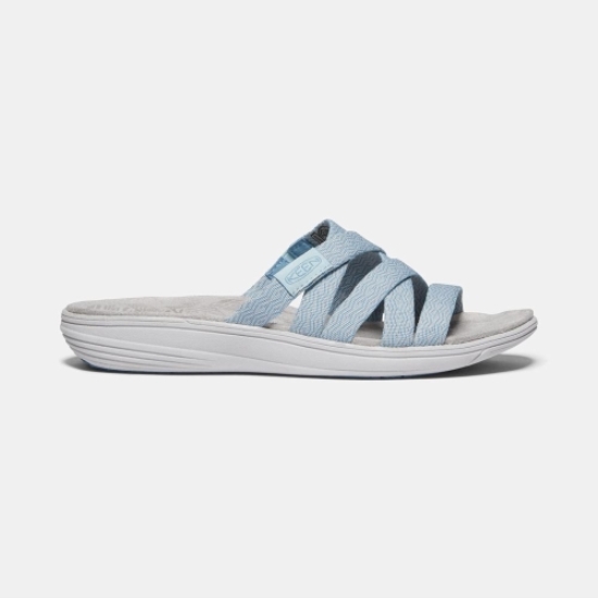 Women's Keen Damaya Slides Blue | AEJ-571246