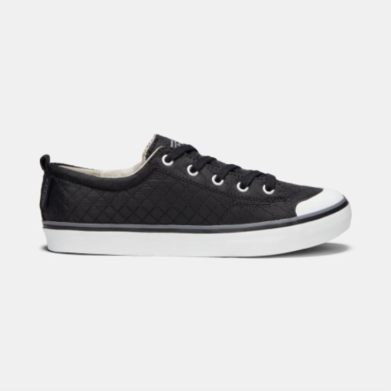 Women's Keen Elsa II Quilted Sneakers Black | UOW-136047