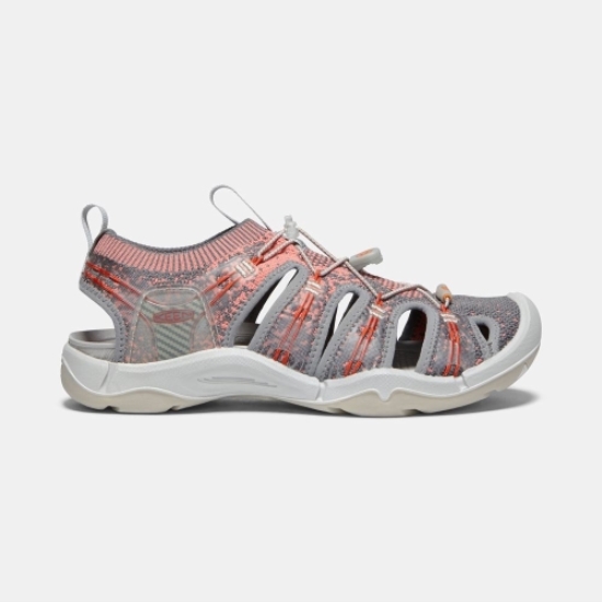 Women's Keen Evofit One Hiking Sandals Grey Orange | JDR-801469