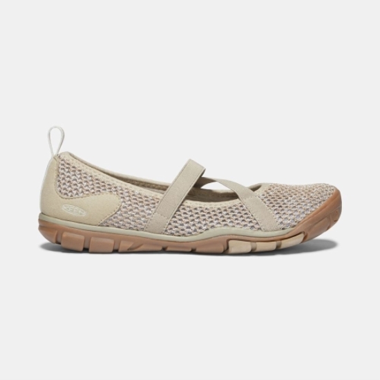 Women's Keen Hush Knit Mary Jane Shoes Beige | FER-162075