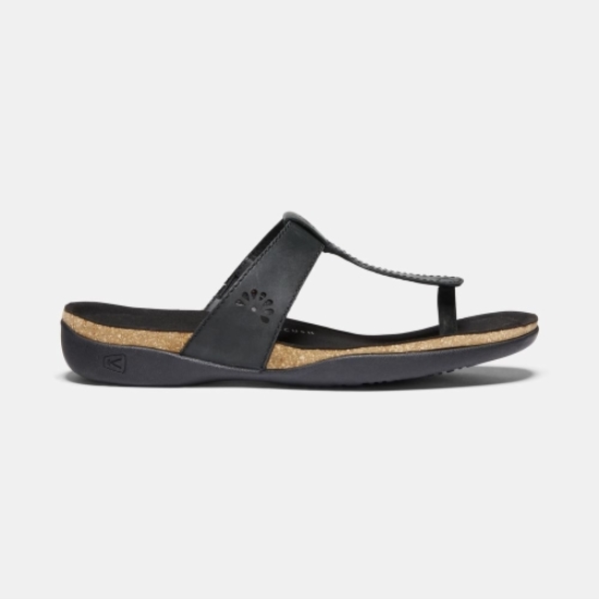 Women's Keen Kaci Ana Posted Sandals Black | DMH-639152