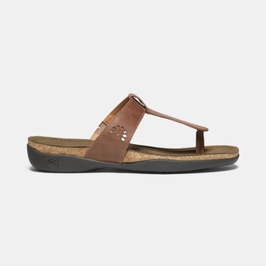 Women's Keen Kaci Ana Posted Sandals Brown | VCT-618905