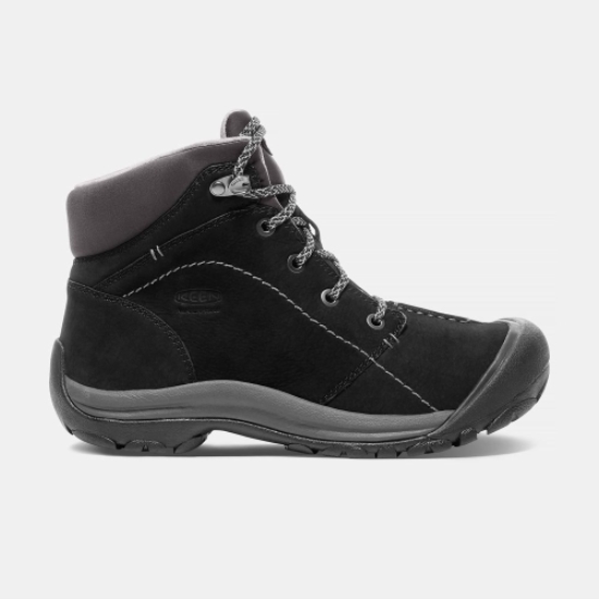 Women's Keen Kaci Winter Waterproof Mid Winter Boots Black | JHW-603149