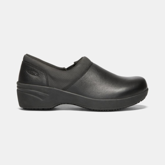 Women's Keen Kanteen Soft Toe Work Shoes Black | DNH-516482