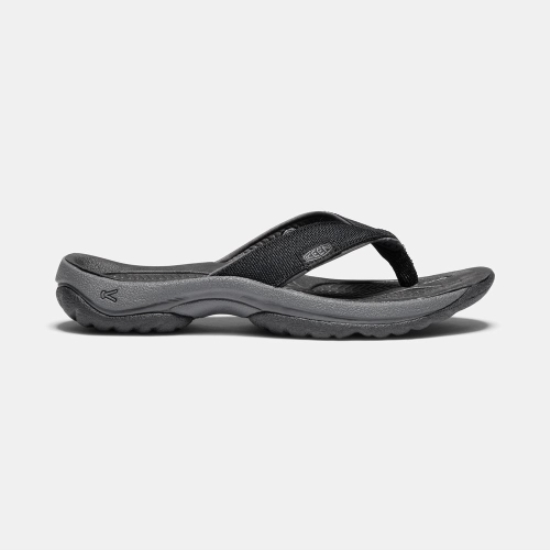 Women's Keen Kona Flip II Flip-Flops Black | TEB-156943