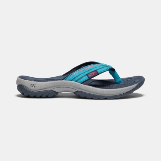 Women's Keen Kona Flip II Flip-Flops Blue | UEC-182569