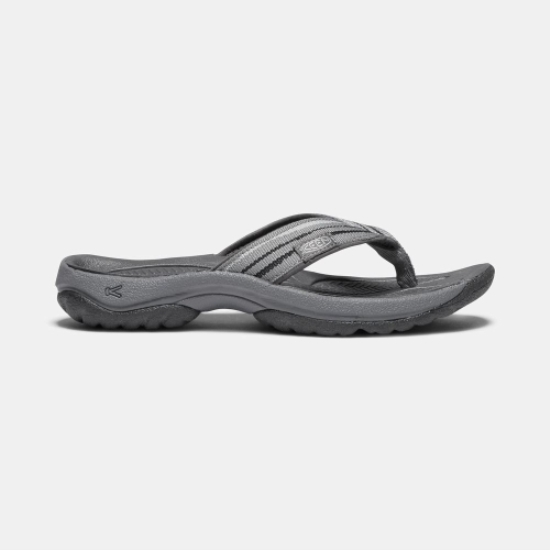 Women's Keen Kona Flip II Flip-Flops Grey Black | NLI-803751