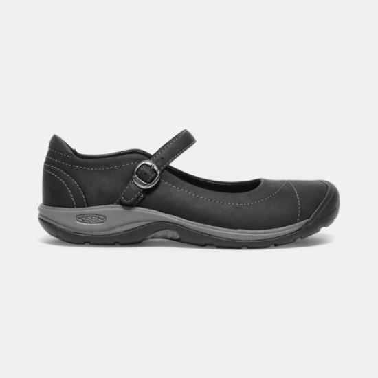 Women's Keen Presidio II Casual Shoes Black Grey | ZXV-537412