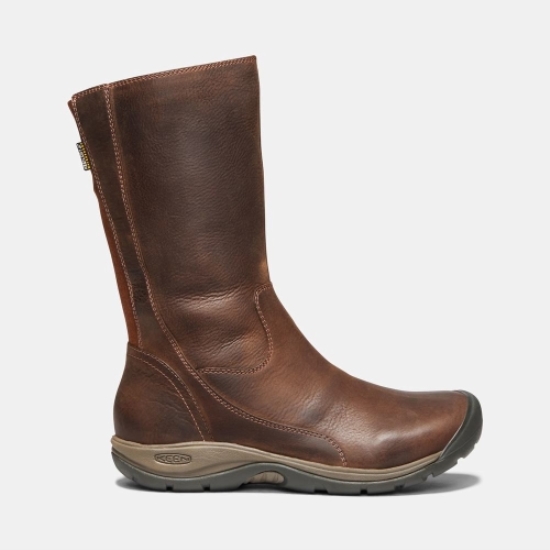 Women's Keen Presidio II Waterproof Boots Brown | FBP-316589