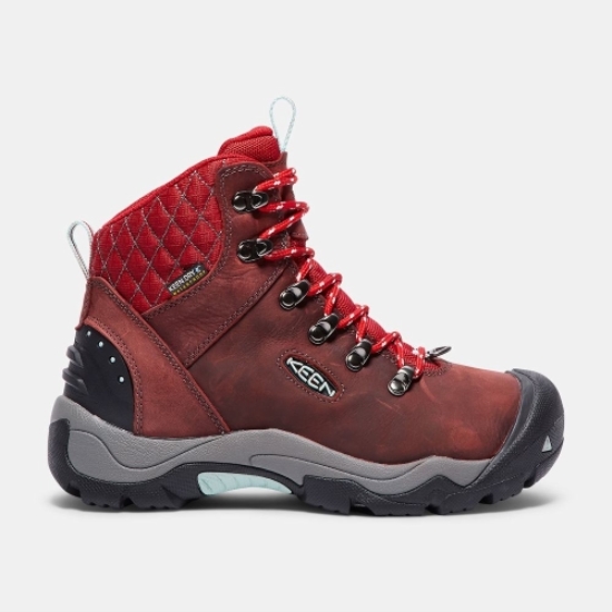 Women's Keen Revel III Hiking Boots Red | DKC-371580