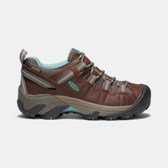 Women's Keen Targhee II Waterproof Hiking Shoes Brown | JFK-430516