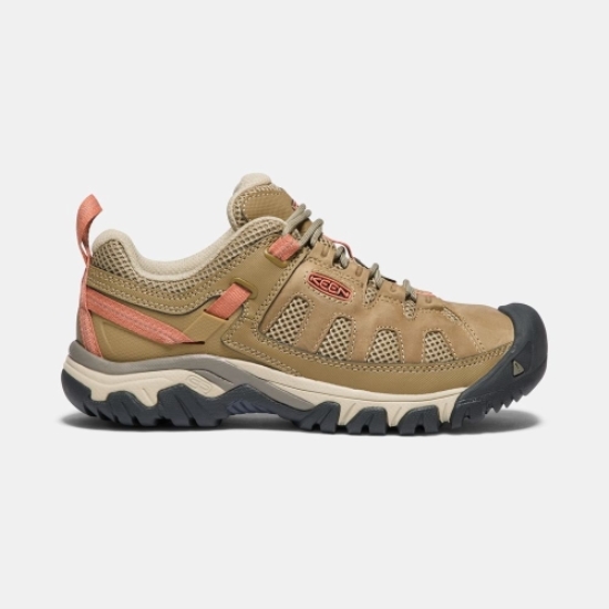 Women's Keen Targhee Vent Hiking Shoes Khaki | TKG-965728