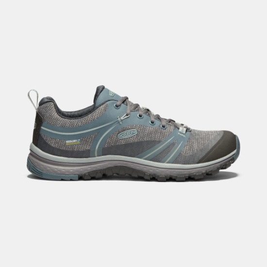 Women's Keen Terradora Waterproof Hiking Shoes Grey | BCP-501349