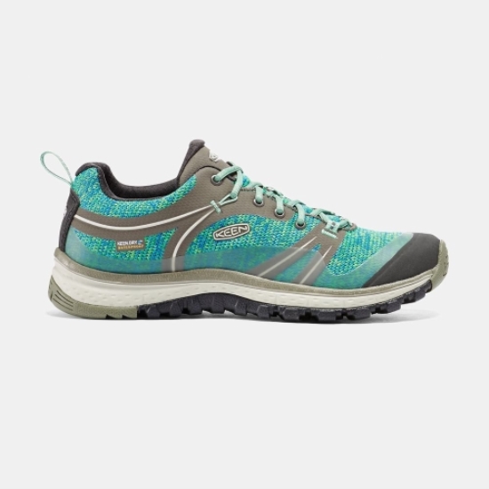 Women's Keen Terradora Waterproof Hiking Shoes Green Olive | MTC-798145