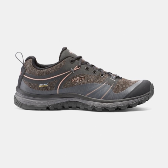 Women's Keen Terradora Waterproof Hiking Shoes Deep Grey | OAB-647503