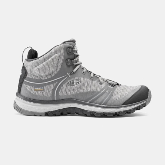 Women's Keen Terradora Waterproof Mid Hiking Boots Grey | GYH-589217