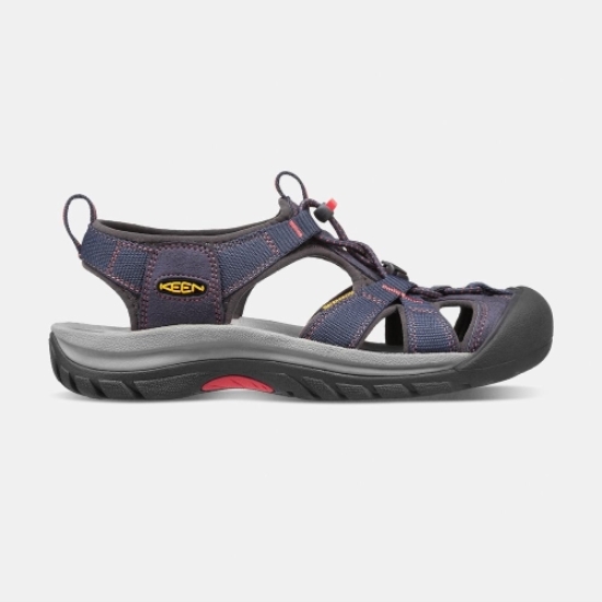 Women's Keen Venice H2 Sandals Navy Coral | QXW-652078