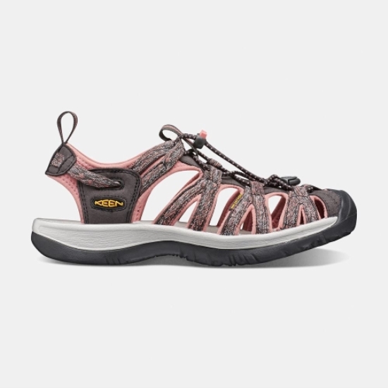 Women's Keen Whisper Hiking Sandals Brown Rose | FJH-012536